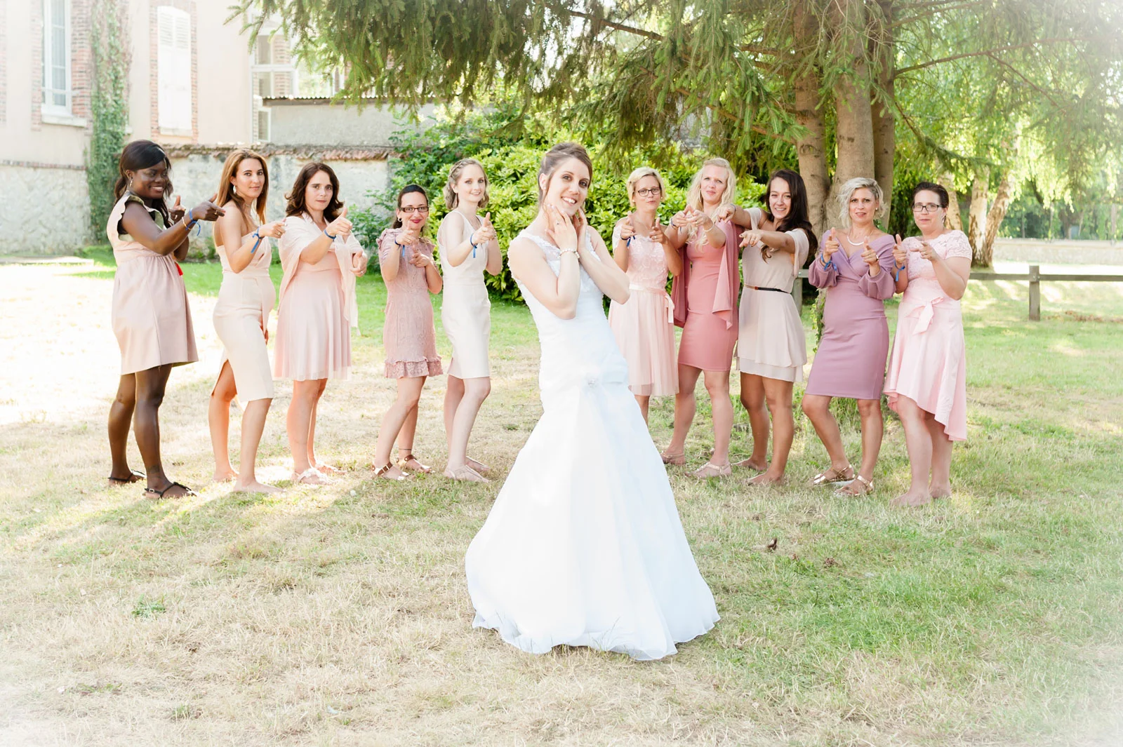 Mariage photo de groupe