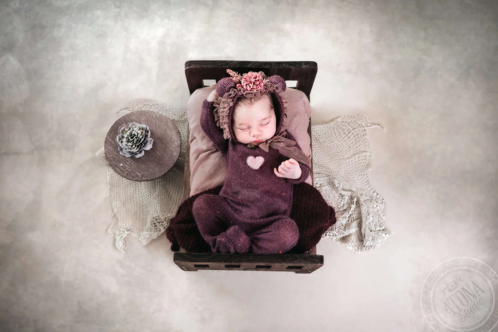 Naissance baby flowers